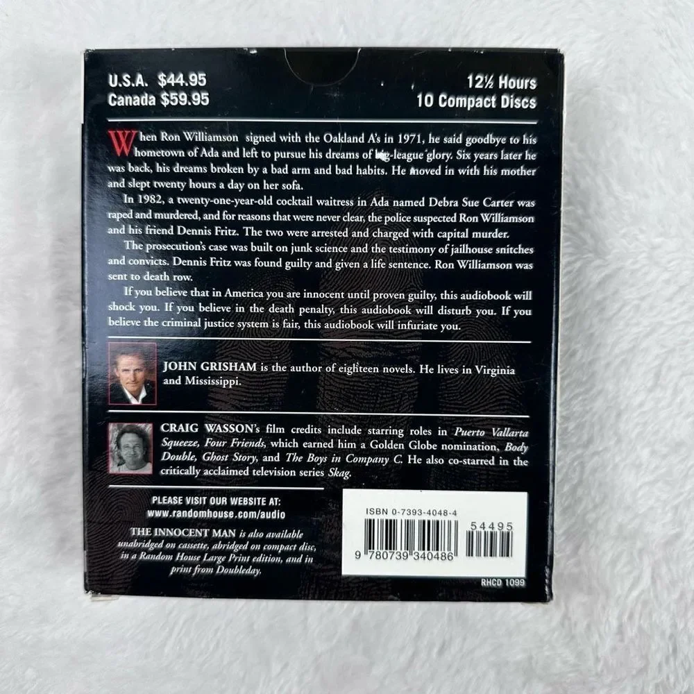 The Innocent Man :‎ Murder & Injustice in a Small Town by John Grisham Audiobook
